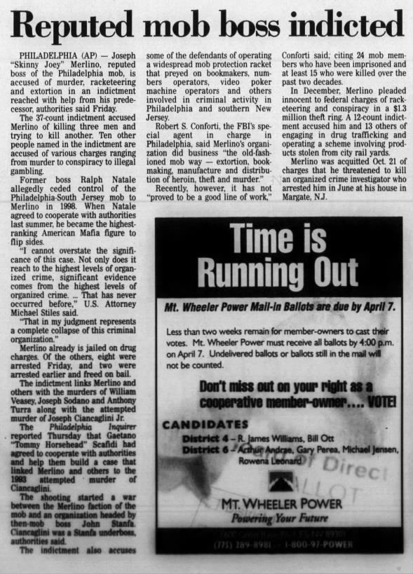 Clipping from Elko Daily Free Press